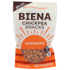 BIENA: Habanero Roasted Chickpeas, 5 oz