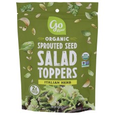 GO RAW: Italian Herb Sprouted Salad Toppers, 4 oz