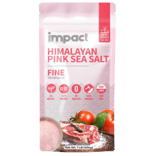 IMPACT: Fine Himalayan Pink Salt, 1 lb