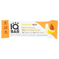 IQ BAR: Banana Nut Bar, 1.6 oz