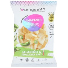 I AMARANTH: Jalapeno and Himalayan Salt Chips, 3.5 oz