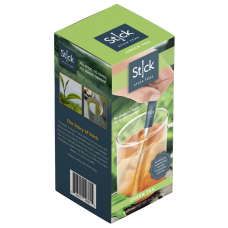 STICK BEVERAGES: Green Tea, 16 pc