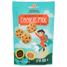 RAISED GLUTEN FREE: Chocolate Chip Cookie Mix, 11 oz
