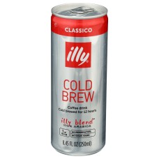 ILLY COFFEE: Classic Cold Brew Coffee, 8.5 fo