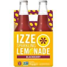IZZE BEVERAGE: Sparkling Lemonade Blackberry, 48 fo