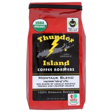 THUNDER ISLAND COFFEE ROASTERS: Montauk Blend Whole Bean Coffee, 12 oz