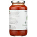 DAVES GOURMET: Organic Roasted Garlic and Sweet Basil Pasta Sauce, 24 oz
