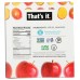 THATS IT: Apple Plus Mango Fruit Bars 5Ct, 6 oz