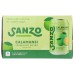 SANZO: Calamansi Golden Lime Sparkling Water 6Pk, 72 fo