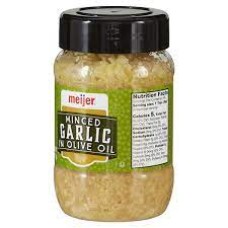 MEIJER: Garlic Minced In Oil, 8 oz