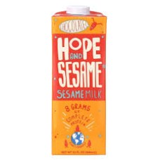 HOPE AND SESAME: Milk Chocolate Sesame, 32 oz
