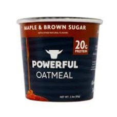 POWERFUL: Maple Brown Sugar Oatmeal, 2.3 oz
