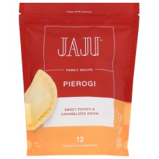 JAJU: Sweet Potato And Caramelized Onion Pierogi, 14 oz