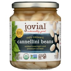 JOVIAL: 100 Percent Organic Cannellini Beans, 13 oz