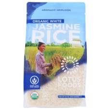 LOTUS FOODS: Organic White Jasmine Rice, 30 oz