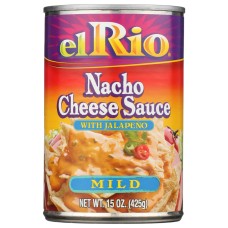 EL RIO: Nacho Cheese Sauce with Jalapeno Mild, 15 oz
