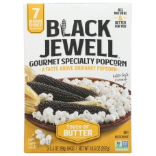 BLACK JEWELL: Microwave Popcorn Touch Of Butter, 10.5 oz