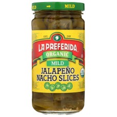 LA PREFERIDA: Organic Mild Jalapeno Nacho Slices, 11.5 oz