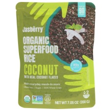JASBERRY: Coconut Jasberry Rice, 7.05 oz