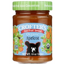 CROFTERS: Just Fruit Spread Apricot, 10 oz