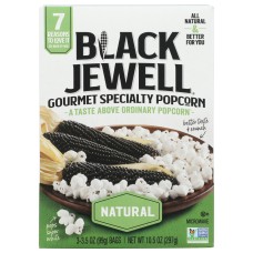 BLACK JEWELL: Microwave Black Jewell Popcorn Natural 3Ct, 10.5 oz