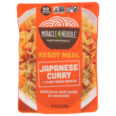 MIRACLE NOODLE: Ready To Eat Japanese Curry Noodles, 280 gm