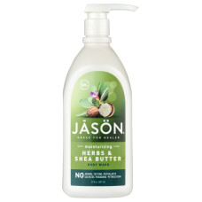 JASON: Moisturizing Herbs and Shea Butter Body Wash, 30 oz