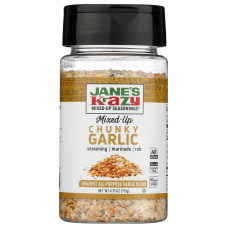 JANES: Chunky Mixed Up Garlic Seasoning, 4.75 oz