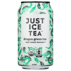 JUST ICE TEA: Dragon Green Tea, 12 fo