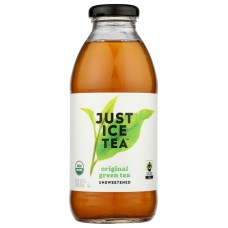 EAT THE CHANGE: Just Ice Tea Original Green Tea, 16 fo