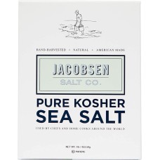 JACOBSEN SALT CO: Pure Kosher Sea Salt, 1 lb