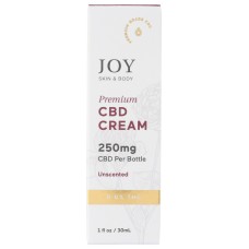 JOY ORGANICS: Premium CBD Cream Unscented, 1 oz