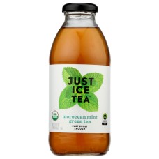 EAT THE CHANGE: Just Ice Tea Moroccan Mint Green Tea, 16 fo