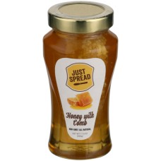 JUST SPREAD: Honey Wildflower With Comb, 17.6 oz