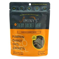 JIMINYS: Pumpkin Carrot Chewy Cricket Dog Treat, 6 oz