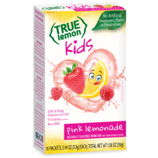 TRUE CITRUS: True Lemon Kids Pink Lemonade, 1.38 oz