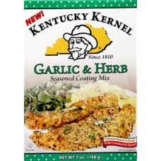 KENTUCKY KERNEL: Garlic and Herb Seasoned Coating Mix, 7 oz