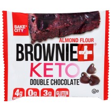 BAKE CITY: Brownie Keto Double Chocolate, 1.2 oz