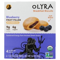 OLYRA: Blueberry Fruit and Grain Bites, 5.28 oz