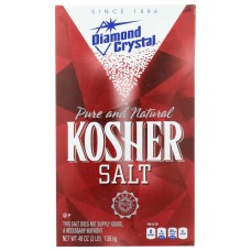 DIAMOND CRYSTAL: Kosher Salt, 3 lb