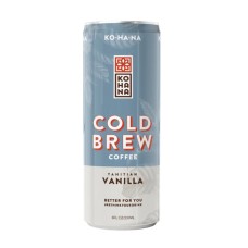 KOHANA: Tahitian Vanilla Cold Brew Coffee, 8 fo