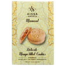AISSA SWEETS: Mango Filled Mamoul Cookies, 10 oz