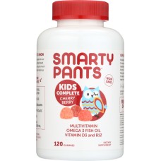 SMARTYPANTS: Kids Formula Cherry Berry, 120 pc