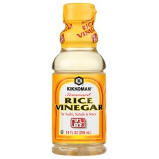 KIKKOMAN: Seasoned Rice Vinegar, 10 oz