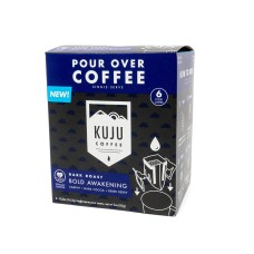 KUJU COFFEE: Dark Roast Blend Coffee, 6 ea