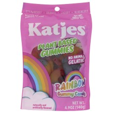 KATJES: Plant Based Rainbow Gummies, 4.9 oz