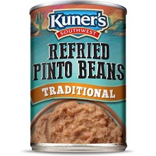 KUNERS: Southwest Traditional Refried Pinto Beans, 15.5 oz