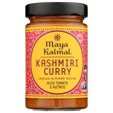 MAYA KAIMAL: Kashmiri Curry Indian Simmer Sauce, 12.5 oz