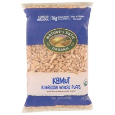 NATURES PATH: Khorasan Wheat Puffs Cereal, 6 oz
