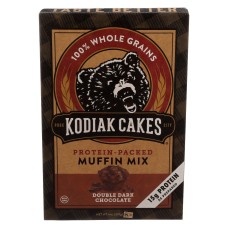 KODIAK: Double Dark Chocolate Muffin Mix, 14 oz